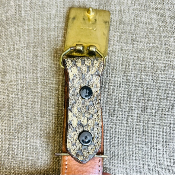 Genuine Rattlesnake skin belt - Picture 4 of 10